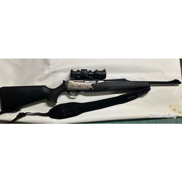 Carabine browning bar mk3 eclipse gold + aimpoint h34s 2moa montage papillon