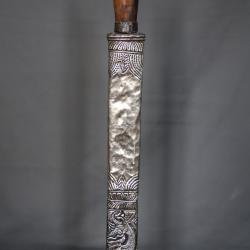 Sabre court de Himalayen - Bhoutan ou Tibet, vers 1900