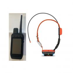 Garmin pack Alpha 200F avec un collier T20F + coque+ verre trempé + sac jaune oeuf Noires
