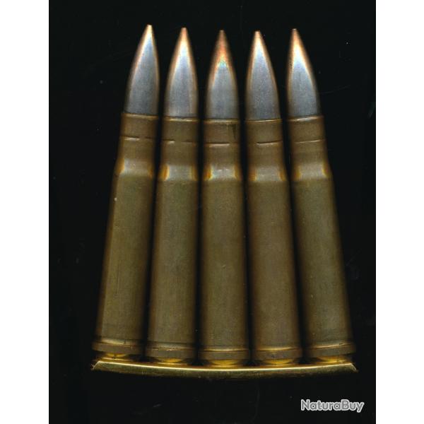 Clip de 5 cartouches 55 BOYS Anti tank 1942 G.B. ww2