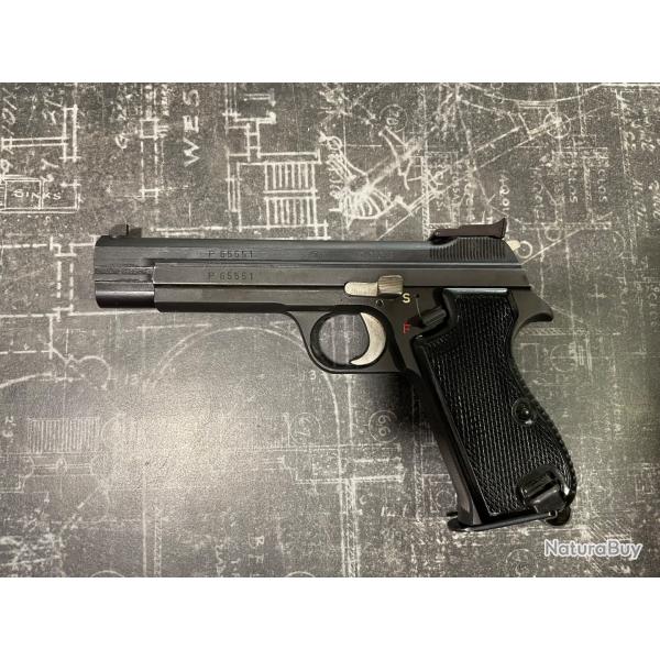 Pistolet SIG P210-6 calibre 9 para