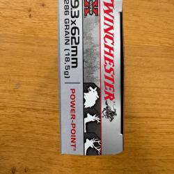 Winchester 9.3x62 286grain