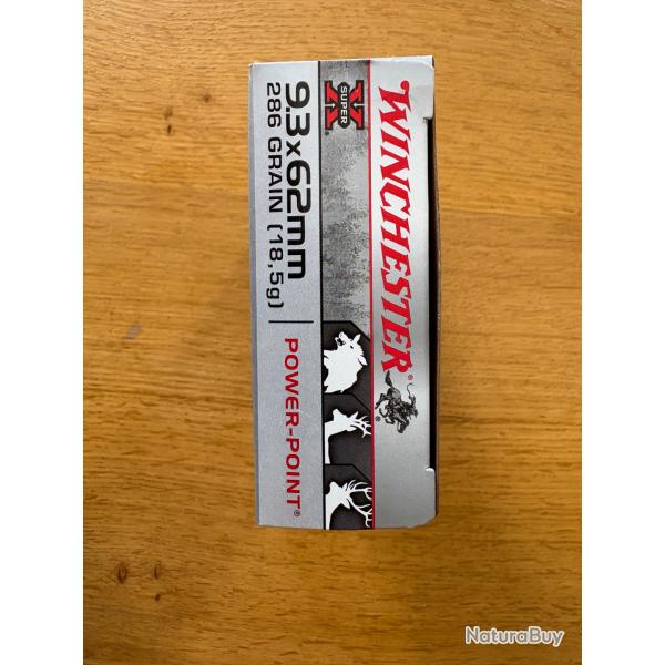 Winchester 9.3x62 286grain