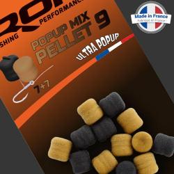 Pellet Rok Flottant Brown + Black 9mm (par 14)