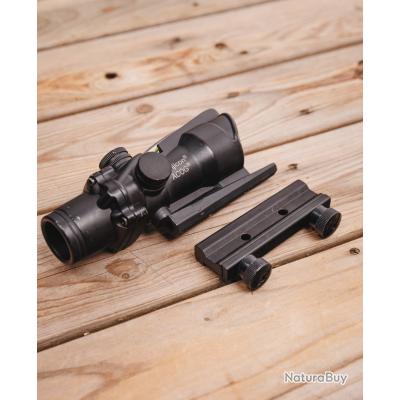 RTI Red dot type ACOG Noir montage 21mm Point Rouge et Vert