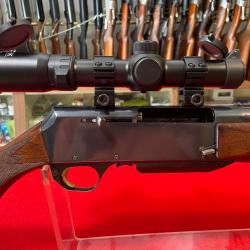 CARABINE SEMI-AUTOMATIQUE BROWNING : mod MK2, Cal 300 win mag + LUNETTE DE BATTUE VÉOPTIK 1-6X24