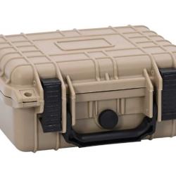 Caisson rigide sable 27x24,5x12,5 cm en plastique - Protection objets précieux et fragiles