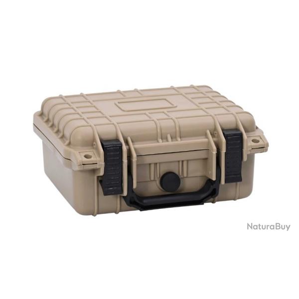 Caisson rigide sable 27x24,5x12,5 cm en plastique - Protection objets prcieux et fragiles