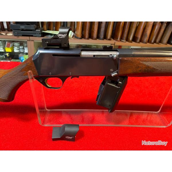 CARABINE SEMI-AUTOMATIQUE BROWNING : mod. MK2, Cal 300 win mag + POINT ROUGE WALTHER NANO POINT AUTO