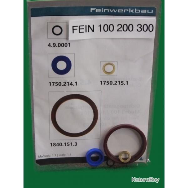 Kit entretien joints pour pistolet FEINWERKBAU Model 100 - 102 - 103