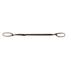 Bretelle en croute gras double lasso Country sellerie