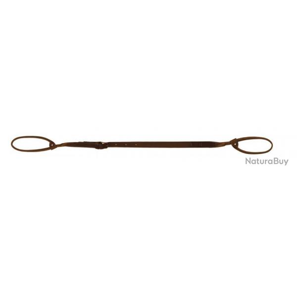 Bretelle en croute gras double lasso Country sellerie