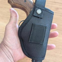 Holster universel TPU1000D pour pistolet ou revolver droitier/gaucher belle qualité