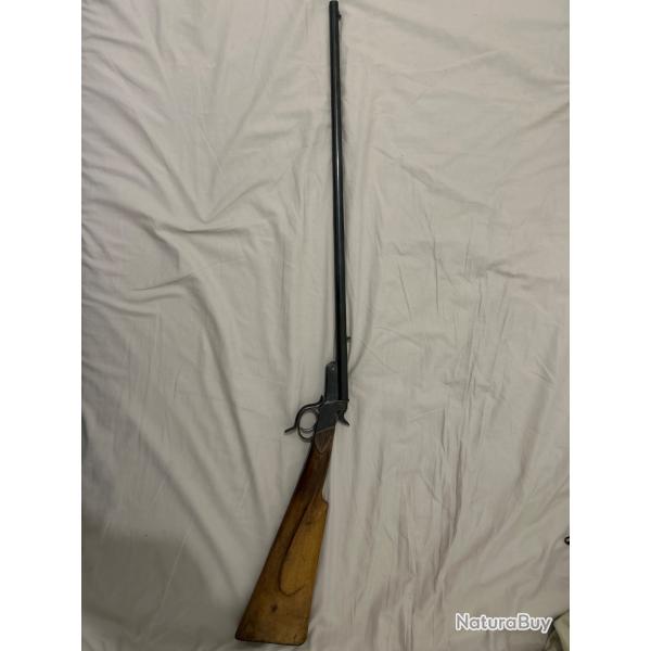 Carabine artisanale allemande mono coup en 9 mm Flobert