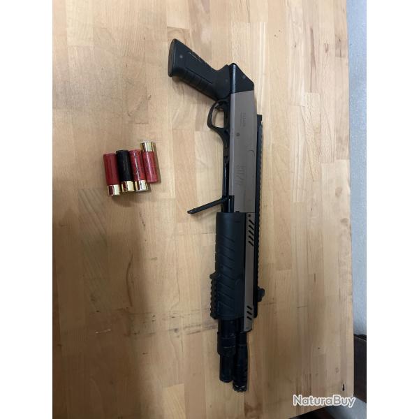 Fusil  pompe airsoft 3 coup