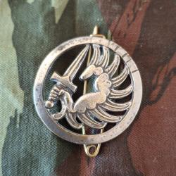 GUERRE D INDOCHINE TAP INSIGNE DE BÉRET PARA ORIGINAL 1952/53