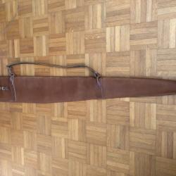 FOURREAU CUIR POUR FUSIL OU EXPRESS 120 CMS