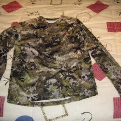 tee shirt manche longue camouflage