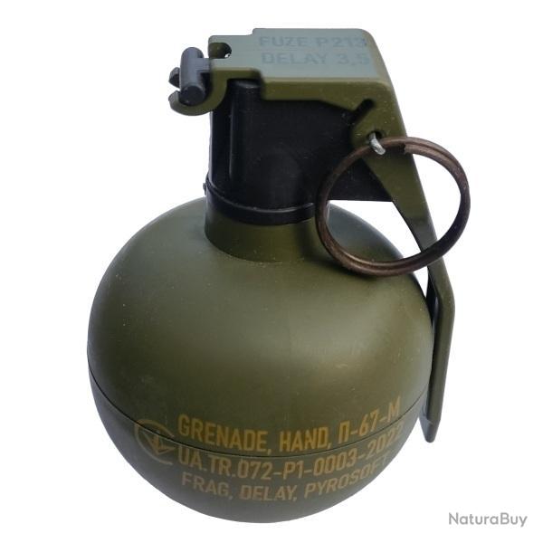 Grenade Goupille M67 - Platre (Pyrosoft)