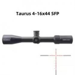 Lunette Vector Optics Tauron 4-16x44 SFP HD etanche IPX7 rétroéclairée pour calibres .223 à .338
