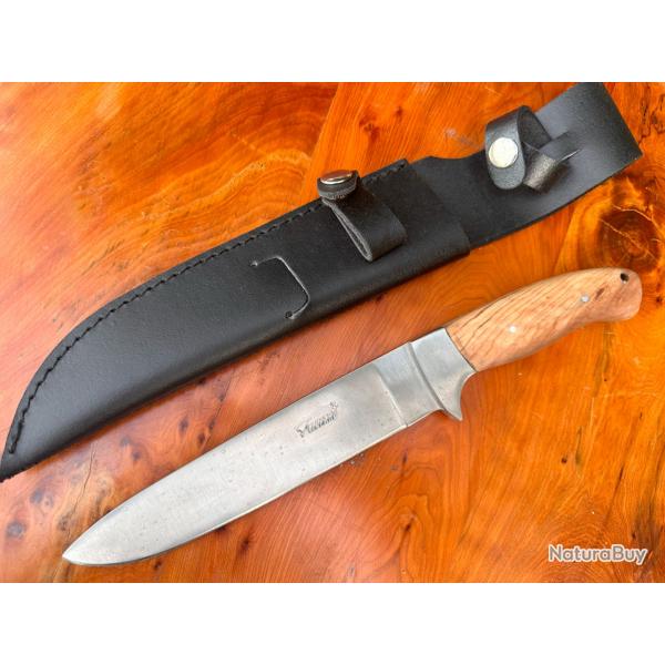 Couteau de camp Lopard - Teck - 30 cm