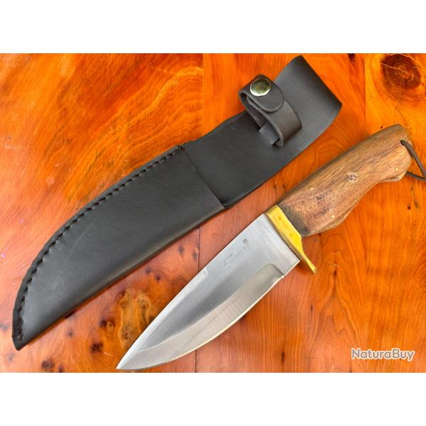 Couteau Lopard - le trapu - Lame paisse - Acacia