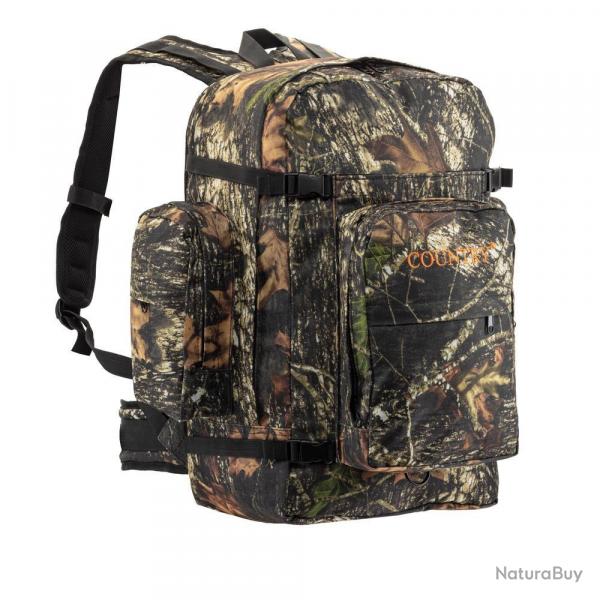 Sac  Dos Porte Fusil Country 40 L - Grande Capacit - Confort et Praticit - Idal pour Chasse Acti
