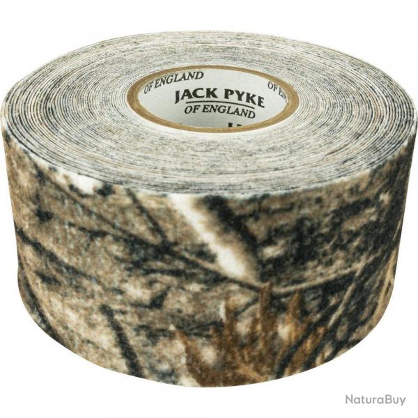 Ruban Adhsif Camouflage Jack Pyke 3D Camo - 10m - Effet Relief Raliste - Discrtion Maximale en Mi