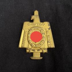 Badge du Gautag de Karlsruhe - Allemand WW2