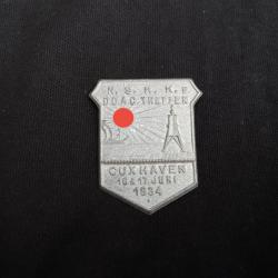 Insigne de journée du NSKK et DDAC a Cuxhaven - Allemand WW2