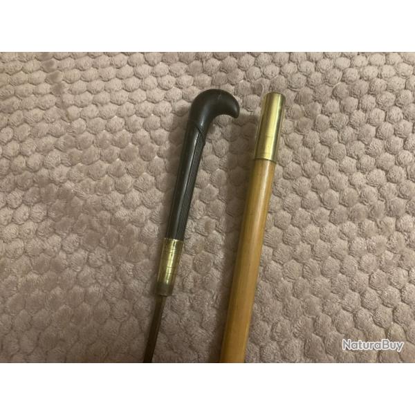 CANNE EPEE ANNEE 1900