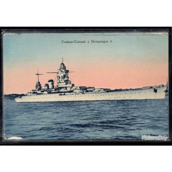 CPA - Marine Militaire - Croiseur - Cuirasse " DUNKERQUE "  N3746