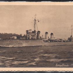 CPA - Marine Militaire -Torpilleur  " Mistral "  N°3749