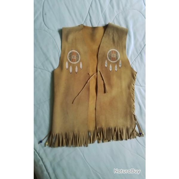 Veste gilet Amrindienne