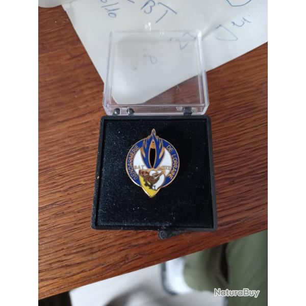 Pins gendarmerie de Lorraine