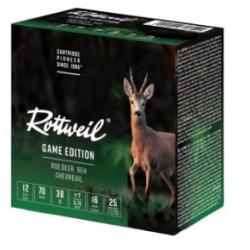 Munitions ROTTWEIL game edition chevreuil cal.12/70.5 38g par 25