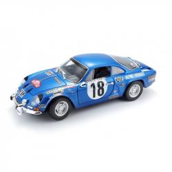 Alpine A110 1600S bleu Monte Carlo de 1971 1/18 | Maisto (0000 2432) - Miniature