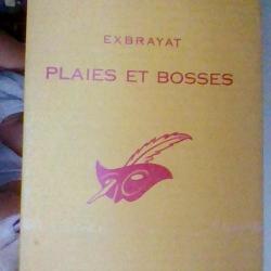 Plaies et bossses par Exbrayat  Collection Le masque -