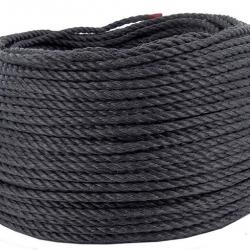Cable 6mm - 100m (pp noir) Fuzyon