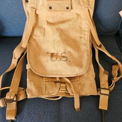Sac HAVRESACK US ARMY MODÈLE 1910 DATANT DE 1918