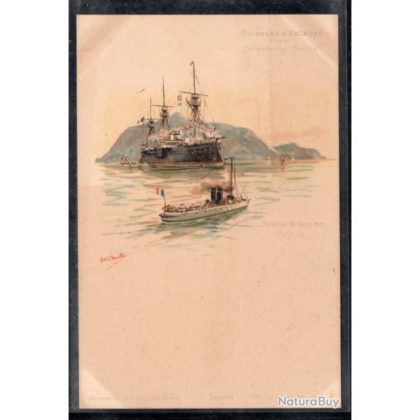 CPA - Marine Militaire - CUIRASSE D'ESCADRE N3759