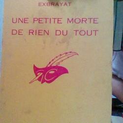 Une petite mort de rien du tout par Exbrayat -  Collection du masque -