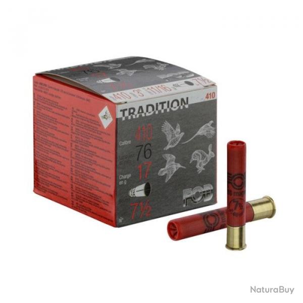 Cartouches FOB Tradition - Cal. 410 Magnum - 5 / Par 1