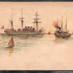 CPA - Marine Militaire - AVISO - TORPILLEUR N°3761