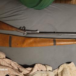fusil lefaucheux a broche calibre 16 double canons