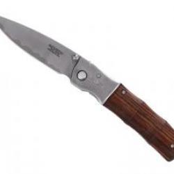 Couteau Mcusta BAMBOO lame acier SPG2 à cran intérieur
