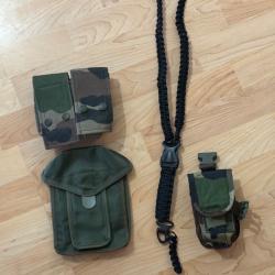 Lot pochette porte chargeur