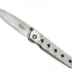 Couteau Mcusta KATANA lame acier VG-10 damassé avec une couche d'acier inox 420 J2 +étui