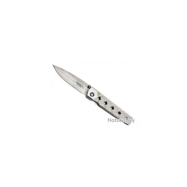 Couteau Mcusta KATANA lame acier VG-10 damass avec une couche d'acier inox 420 J2 +tui