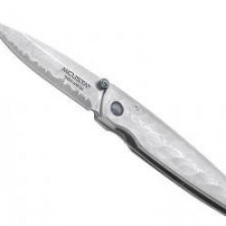 Couteau Mcusta TSUCHI lame acier VG-10 damas inox 66 couches à cran intérieur